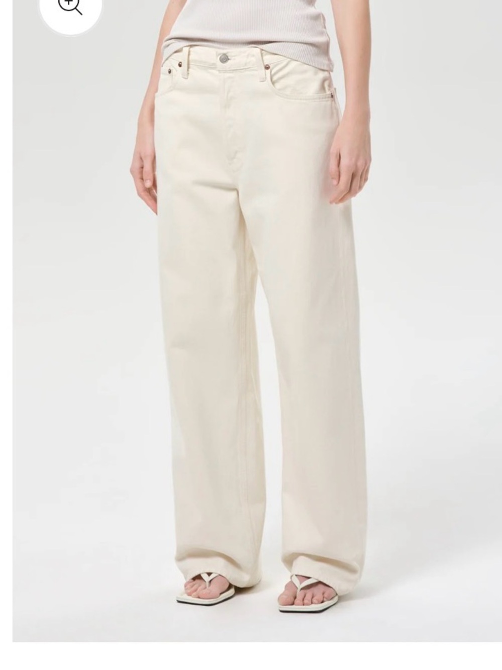 AGOLDE Low Slung Baggy Jeans Size 31 Solar NWT - Picture 1 of 10